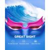 ZIONOR Kids Swim Goggles, G1MINI Ultra Photochromic Polarized Swimming Goggles Boys Girls(A1(rose  Polarized + Photochromic  Metal Frame))