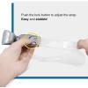 ZIONOR Snorkel Lap Swimming Swimmer Training Diving Snorkeling Comfortable Mouthpiece One-Way Purge Valve for Pool Open Water(T1 Swim Snorkel-White)