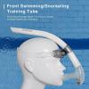 ZIONOR Snorkel Lap Swimming Swimmer Training Diving Snorkeling Comfortable Mouthpiece One-Way Purge Valve for Pool Open Water(T1 Swim Snorkel-White)