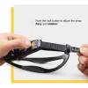 ZIONOR Snorkel Lap Swimming Swimmer Training Diving Snorkeling Comfortable Mouthpiece One-Way Purge Valve for Pool Open Water(T1 Swim Snorkel-Yellow)