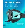 ZIONOR Swim Goggles, G1 MAX Polarized Anti-Fog Swimming Goggles for Men Women(A2 (Polarized + Smoke))