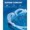 ZIONOR Swim Goggles, G1 SE Swimming Goggles Anti-Fog for Adult Men Women(A1-clear Lens Clear Frame)
