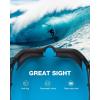 ZIONOR Swim Goggles, G1 SE Swimming Goggles Anti-Fog for Adult Men Women(A5-clear Blue Lens Black Frame)