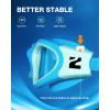 ZIONOR Swim Goggles, G1 SE Swimming Goggles Anti-Fog for Adult Men Women(B3-clear Lens Blue Frame)