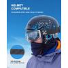 ZIONOR X4 Ski Goggles Magnetic Lens – Snowboard Goggles for Men Women Adult – Snow Goggles Anti-fog UV Protection(A9-vlt 77% Light White Frame Clear Lens)