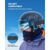 ZIONOR X4 Ski Goggles Magnetic Lens – Snowboard Goggles for Men Women Adult – Snow Goggles Anti-fog UV Protection(B1-blue Frame Revo Silver Lens)