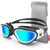 B6-gold Lens Black White Frame