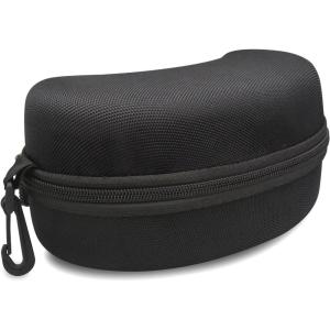 ZIONOR Ski Snowboard Goggles Box – Hard EVA Protection Carrying Case for Snow Sport(A0-black ( Large ))