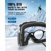 ZIONOR Ski Goggles, X12 100% OTG Snow Goggles Detachable Lens for Men Women Adult(A3-grey Frame Silver Toric Lens Vlt 10% S3)
