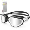B0(mirrored Silver Lens + Blackwhite Frame)