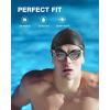 ZIONOR G1 SE Swim Goggles with Swim Cap Anti-fog Swimming Goggles for Men Women
