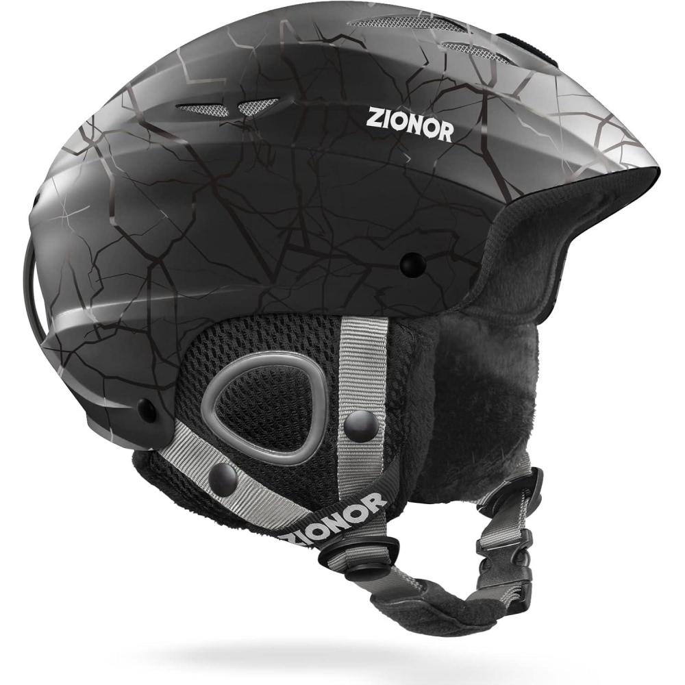imageZIONOR Lagopus H1 Ski Snowboard Helmet for Men Women  Air Flow Control Adjustable Fit