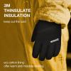 ZIONOR Ski Gloves, Waterproof Snow Gloves with 3M Thinsulate Insulation Touchscreen Snowboard Snowmobile Gloves for Men Women