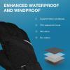 ZIONOR Ski Gloves, Waterproof Snow Gloves with 3M Thinsulate Insulation Touchscreen Snowboard Snowmobile Gloves for Men Women