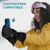 ZIONOR Ski Gloves, Waterproof Snow Gloves with 3M Thinsulate Insulation Touchscreen Snowboard Snowmobile Gloves for Men Women