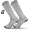 ZIONOR 2 Pack Ski Snow Socks High Knee Merino Wool Warm Plush Padded Elastic Fast Dry for Men Women Skiing Snowboarding