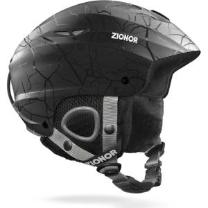 ZIONOR Lagopus H1 Ski Snowboard Helmet for Men Women – Air Flow Control Adjustable Fit