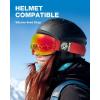 ZIONOR X4 PRO Ski Goggles Magnetic Snowboard Goggles Snow Goggles for Men Women