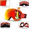 ZIONOR X5 Ski Snowboard Snow Goggles for Men Women Anti-Fog UV Protection Spherical Dual Lens Design