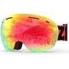 ZIONOR X5 Ski Snowboard Snow Goggles for Men Women Anti-Fog UV Protection Spherical Dual Lens Design