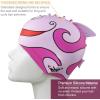 ZIONOR Kids Swim Caps, C1MINI Durable Flexible Silicone Swimming Caps Comfortable Fit for Children Girls Boys