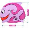 ZIONOR Kids Swim Caps, C1MINI Durable Flexible Silicone Swimming Caps Comfortable Fit for Children Girls Boys