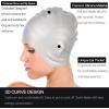 ZIONOR Swim Caps, C3 Durable Flexible Silicone Swimming Caps for Short Hair Comfortable Fit for Women Men Youth(gray)