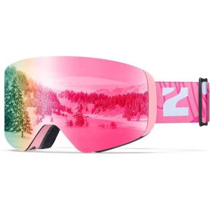 ZIONOR Kids Ski Goggles – Cylindrical Snowboard Snow Goggles Boys Girls Youth