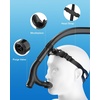 ZIONOR Swim Snorkel for Lap Swimming with Swim Cap, Snorkeling Gear for Adults, Swimming Training in Pool, Open Water(Black + Black Cap)
