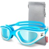 A7 - Blue White Frame Clear Blue Lens