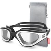 A9 - White Black Frame Clear Lens